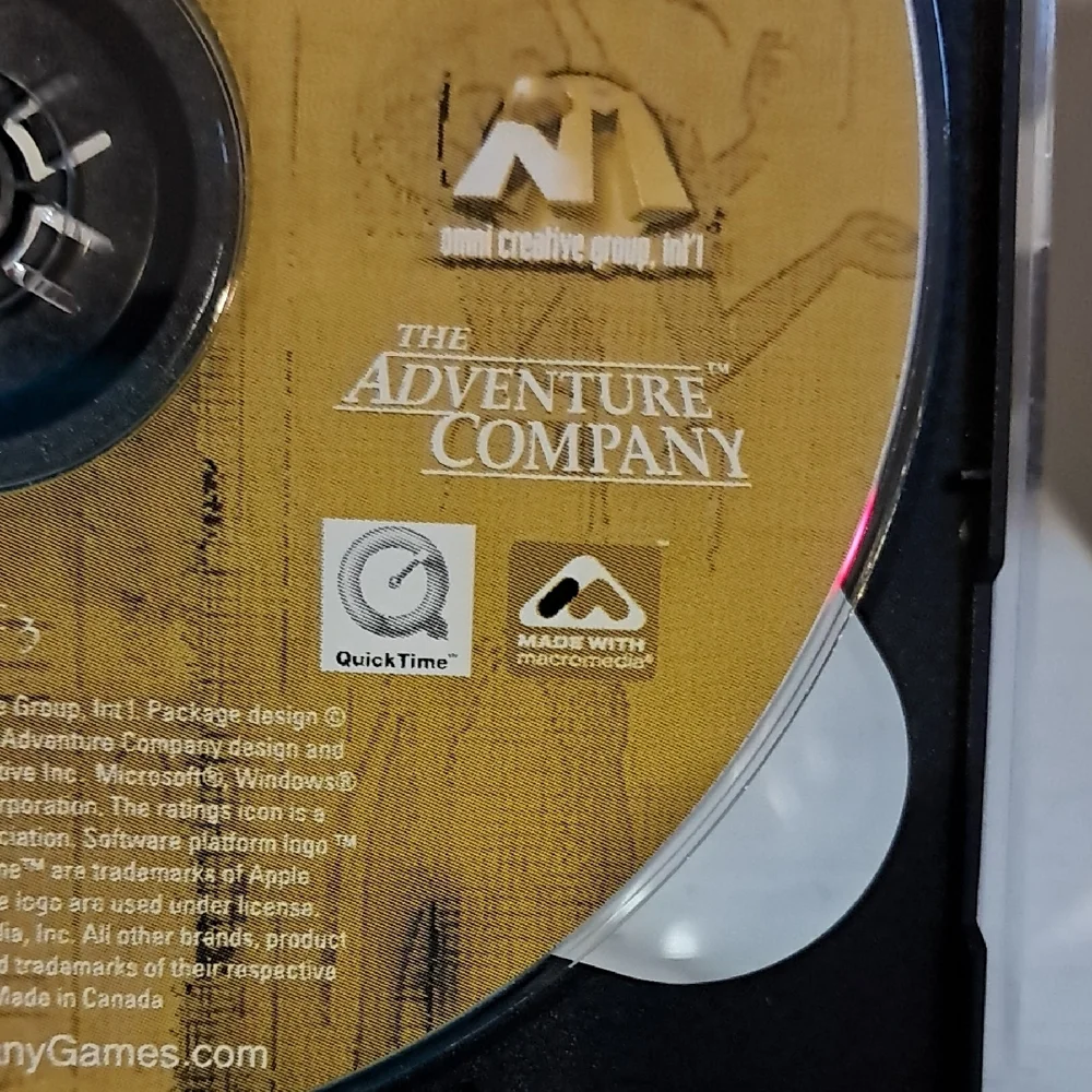 Riddle of the Sphinx PC Game CD